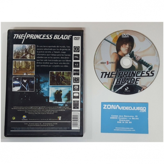 The Princess Blade, Dvd Video
