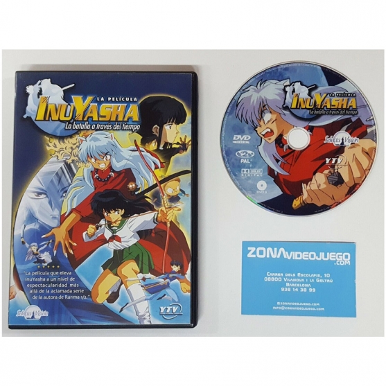 La Película Inuyasha La batalla a través del tiempo, Dvd Video