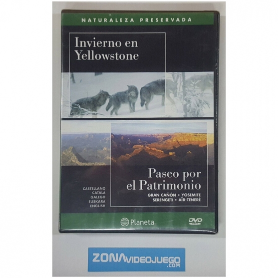 Dvd, Naturaleza Preservada nº3, Invierno Yellow y Paseo por patrimonio. Planeta