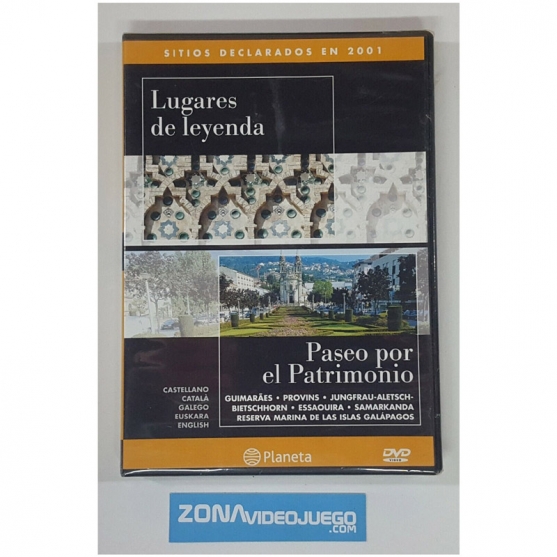 Dvd, Sitios Declarados 2001, nº12, Lugares Leyenda y Paseo patrimonio. Planeta