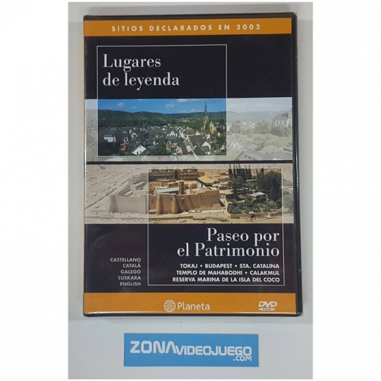 Dvd, Sitios Declarados 2002, nº15, Lugares Leyenda y Paseo patrimonio. Planeta