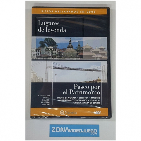 Dvd, Sitios Declarados 2006, nº19, Lugares Leyenda y Paseo patrimonio. Planeta