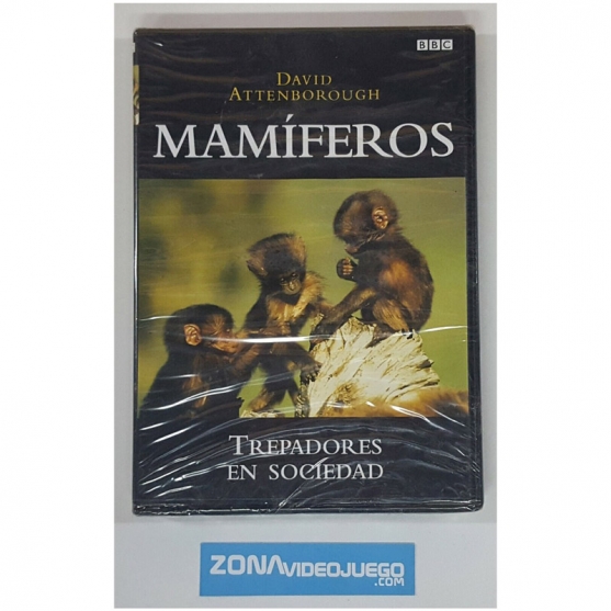 Dvd, Mamíferos Nº9, Trepadores en Sociedad, BBC, David Attenborough