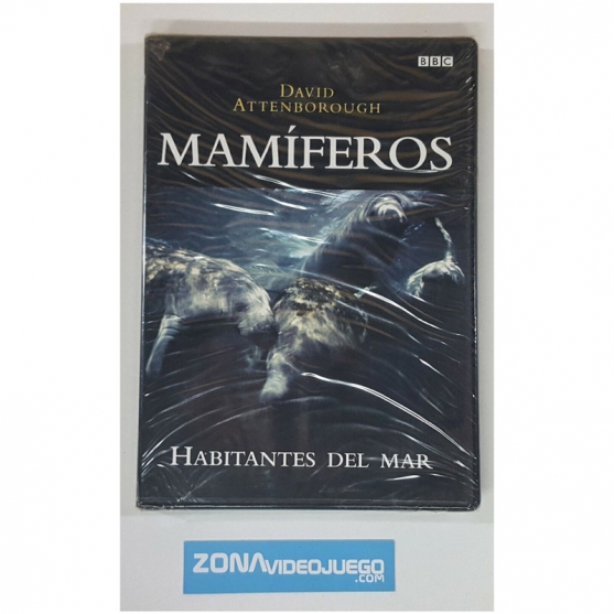 Dvd, Mamíferos Nº7, Habitantes del Mar, BBC, David Attenborough.