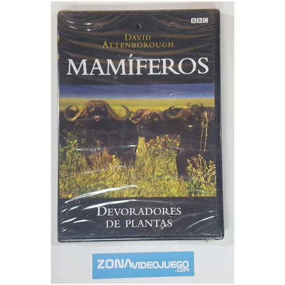 Dvd, Mamíferos Nº3, Devoradores de Plantas, BBC, David Attenborough.