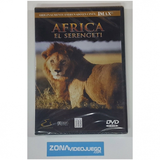 Dvd Video, Africa el Serengeti, Originalmente estrenado en cines IMAX