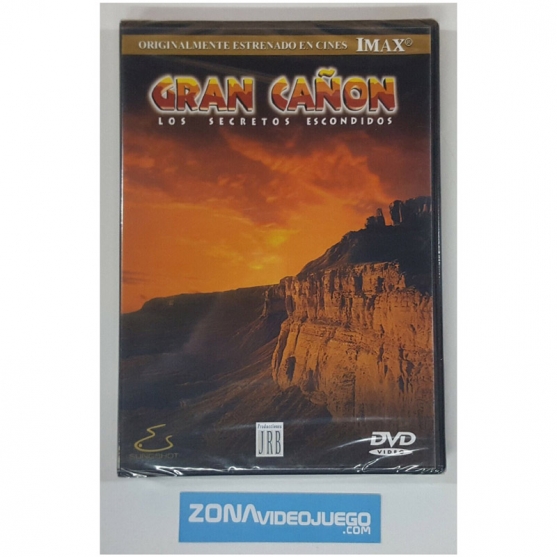 Dvd Video, Gran Cañon los secretos escondidos, Originalmente en cines IMAX