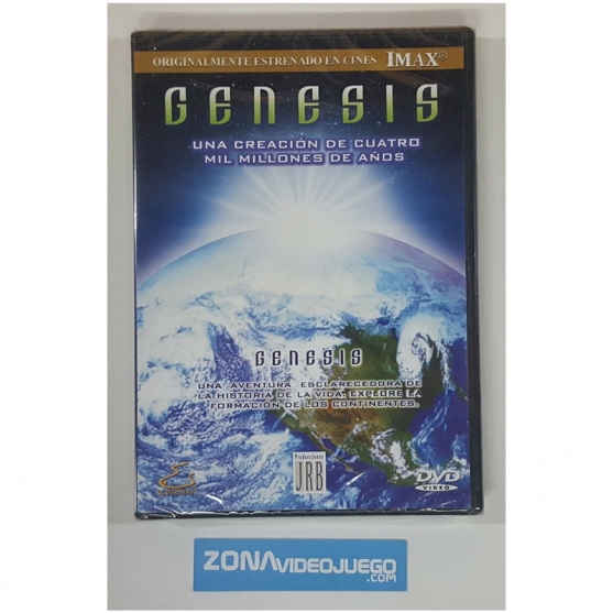 Dvd Video, Genesis, Originalmente estrenado en cines IMAX