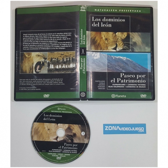 Dvd, Naturaleza Preservada nº1, Los dominios León y Paseo patrimonio. Planeta