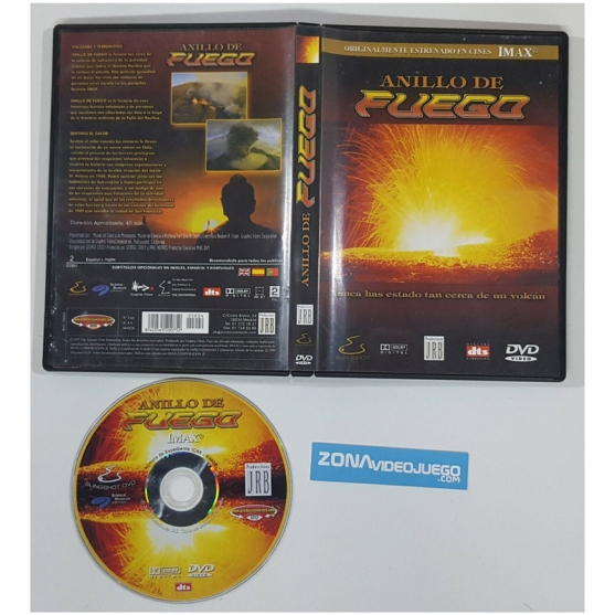 Dvd Video, Anillo de Fuego, Originalmente en cines IMAX