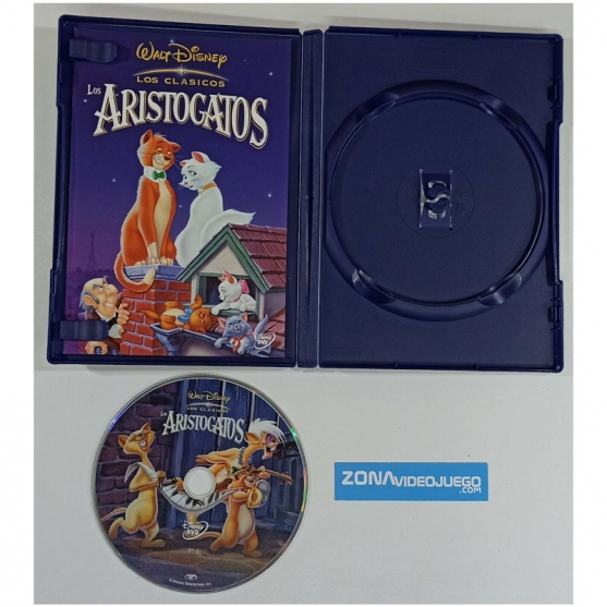 Walt Diney Los Clasicos, Los Aristogatos. Dvd Video