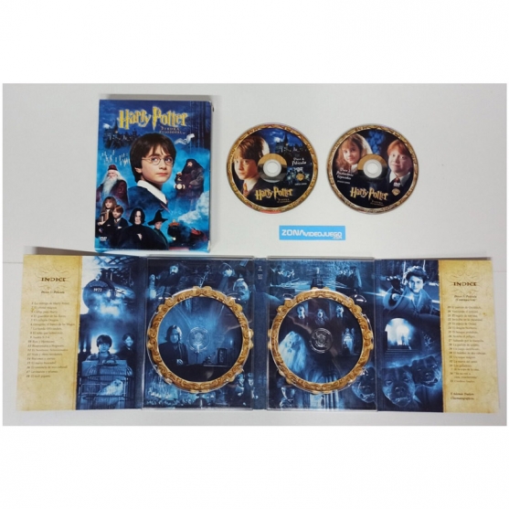 Harry Potter y la piedra filosofal, Edición Discos, DVd Video 