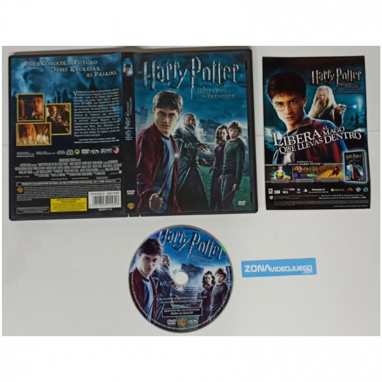 Harry Potter y el Misterio del Principe, Dvd Video