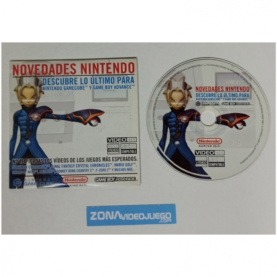 Video Cd, Novedades Nintendo, Gamecube, Game Boy Advance. 2004
