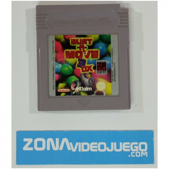 Bust a Move 3 DX, Nintendo Game Boy. Pal-Eur