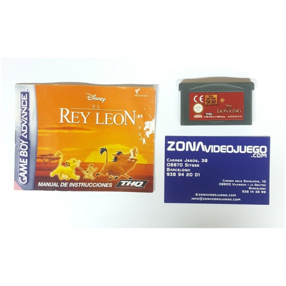 BROTHER BEAR Y LION KING (HERMANO OSO Y REY LEÓN) , GAME BOY ADVANCE, PAL-EUR