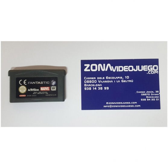 LOS 4 FANTASTICOS, GAME BOY ADVANCE, PAL-EUR
