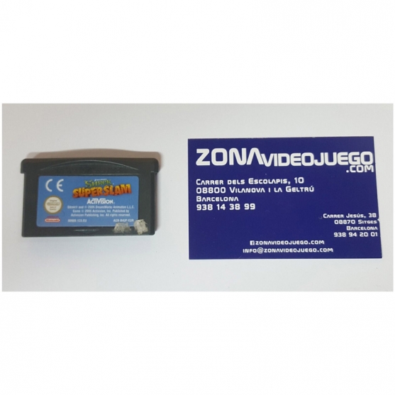 SHREK SUPER SLAM, GAME BOY ADVANCE, PAL-EUR
