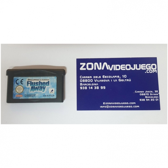 FLUSHED AWAY (RATÓNPOLIS), GAME BOY ADVANCE, PAL-EUR