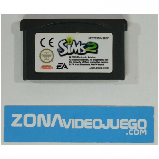 Los Sims 2, Nintendo Game Boy Advance. Pal-Eur