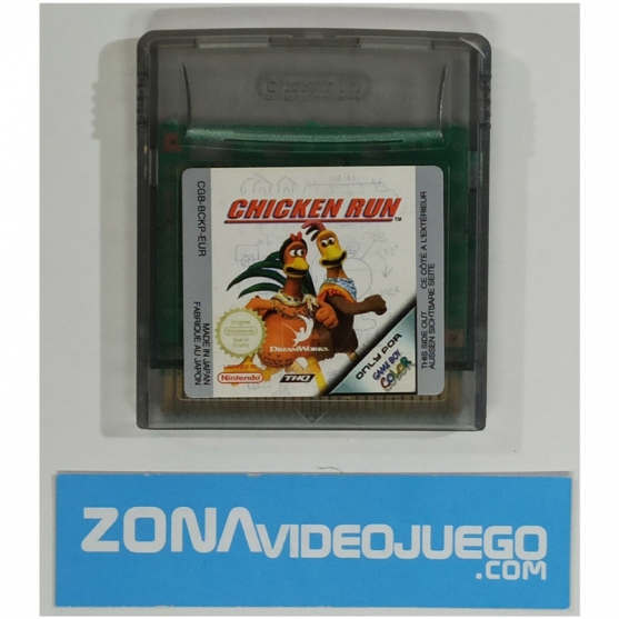 Chicken Run, Nintendo Game Boy color, Pal-Eur