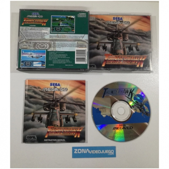 Thunderhawk, Sega Mega-CD, Pal-Eur