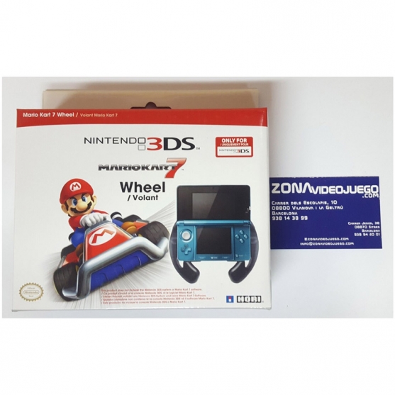 Volante, Wheel, Mario kart 7 para nintendo 3ds. Hori.