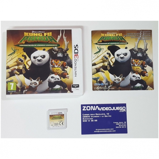 Kung Fu Panda Confrontación de Leyendas Legendarias, Nintendo 3ds, PAL-ESP