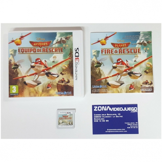 Disney Aviones Equipo de Rescate, NINTENDO 3DS, PAL-EUR