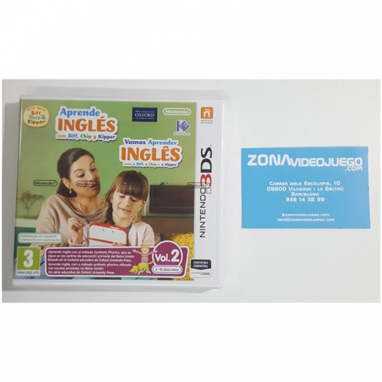 Aprende Inglés con Biff, Chip y Kipper Vol.2 , Nintendo 3ds, Pal-Esp