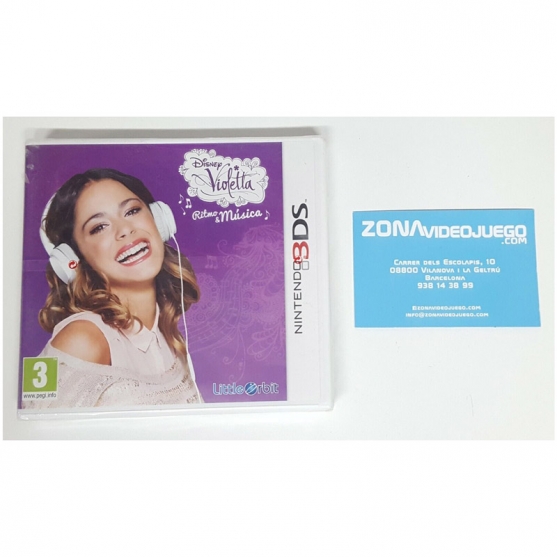 Disney Violetta Ritmo & Música, Nintendo 3ds, Pal-Esp