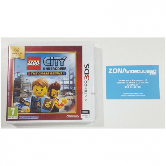 Lego City Undercover, Nintendo 3ds, Pal-Esp