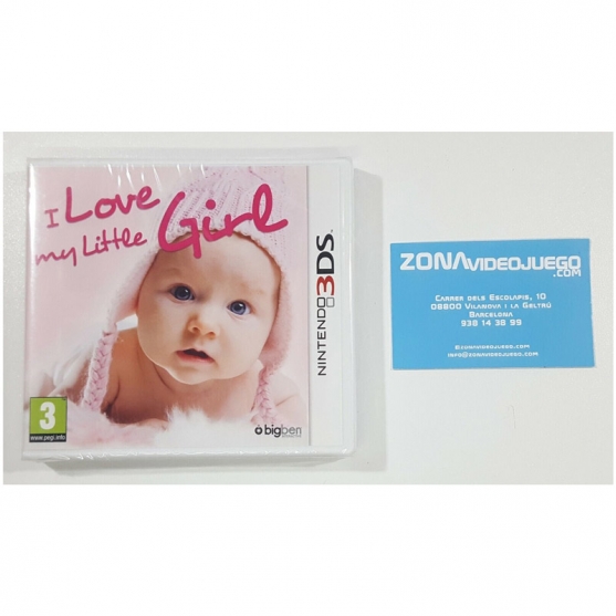 I Love my little girl, Nintendo 3ds, Pal-Esp