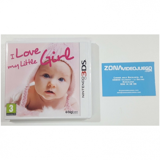 I Love my little girl, Nintendo 3ds, Pal-Esp