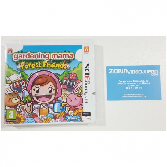 Gardering Mama Forest Friends, Nintendo 3ds, Pal-Esp