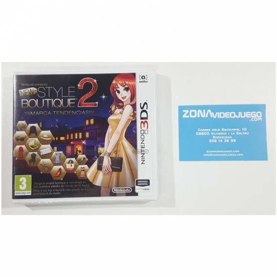 New Style Boutique 2 Marca Tendencias, Nintendo 3ds, Pal-Esp