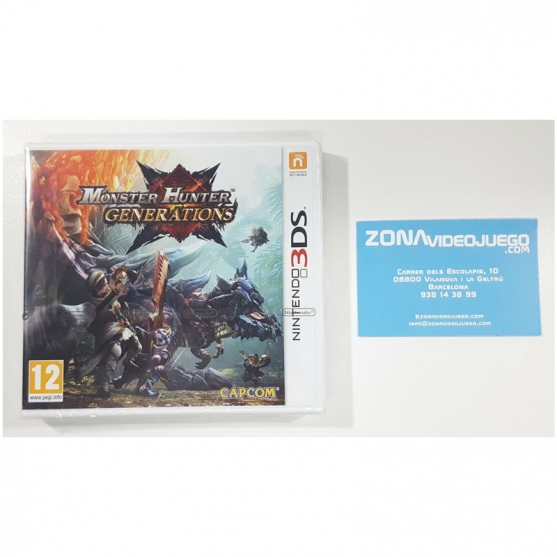 Monster Hunter Generations, Nintendo 3ds, Pal-Esp