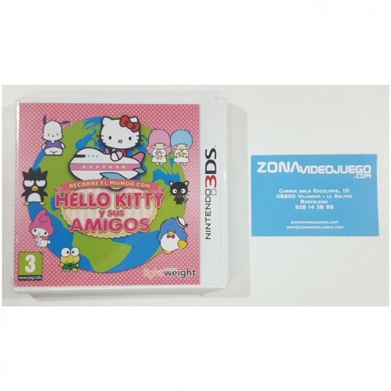 Recorre el mundo con Hello Kitty y sus amigos. Nintendo 3ds, Pal-Esp