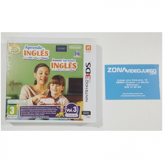 Aprende Inglés con Biff, Chip y Kipper Vol.3. Nintendo 3ds, Pal-Esp