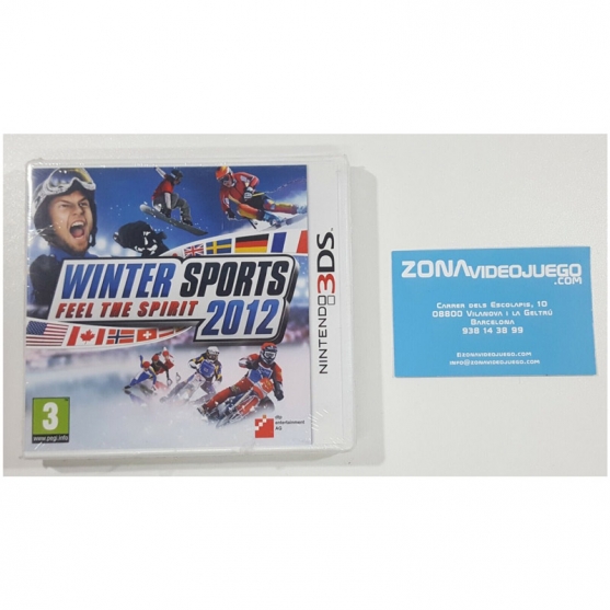 Winter Sports 2012. Nintendo 3ds, Pal-Esp
