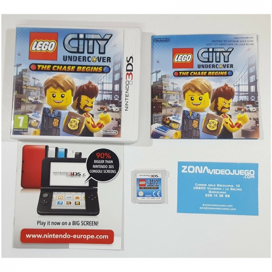 Lego City Undercover, Nintendo 3ds, Pal-Eur
