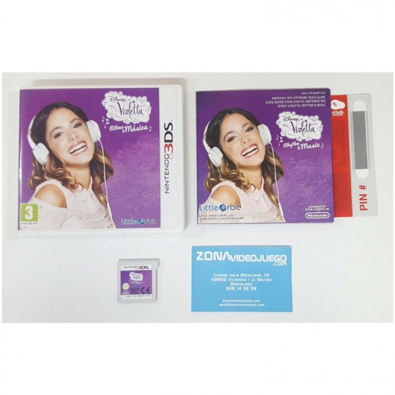 Disney Violetta Ritmo en la música, Nintendo 3ds, Pal-ESP