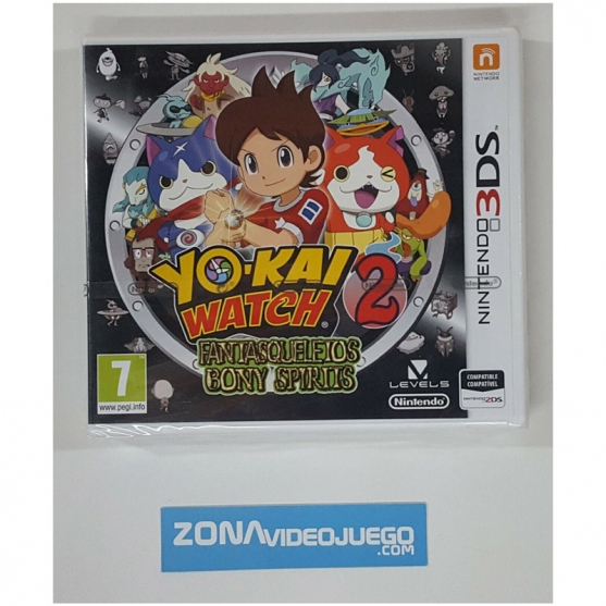 Yo-Kai Watch 2 Fantasqueletos. Nintendo 3ds, Pal-Esp