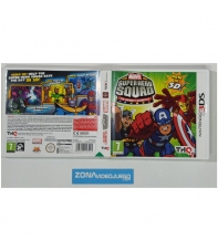 Caja Vacia Marvel Super Hero Squad, Nintendo 3DS, Pal-Eur. SIN JUEGO