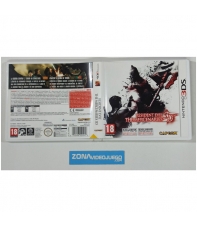 Caja Vacia Resident Evil The Mercenaries 3d, Nintendo 3DS, Pal-Esp. SIN JUEGO