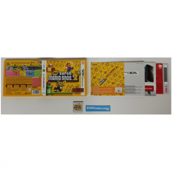 New Super Mario Bros. 2, NINTENDO 3DS, PAL-ESP