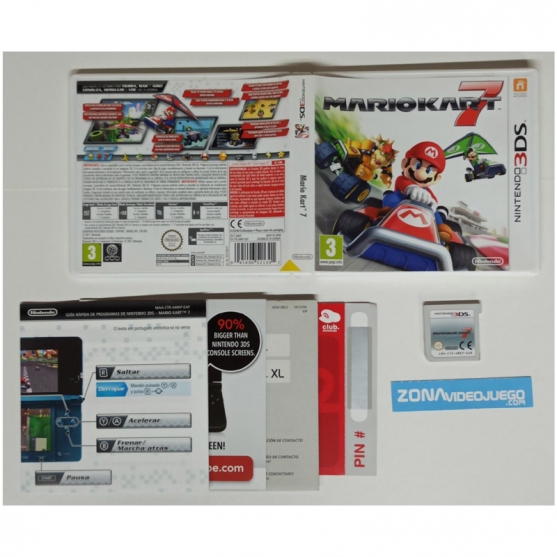 Mario Kart 7, Nintendo 3Ds, Pal-Esp