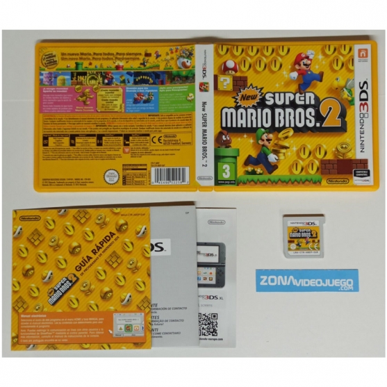 New Super Mario Bros. 2, Nintendo 3Ds, Pal-Esp