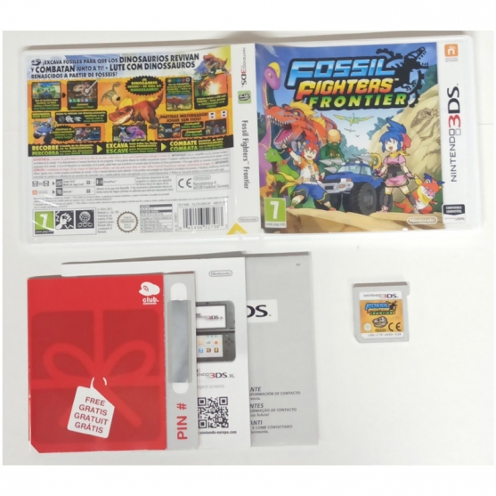 Fossil Fighters Frontier, Nintendo 3Ds, Pal-Esp