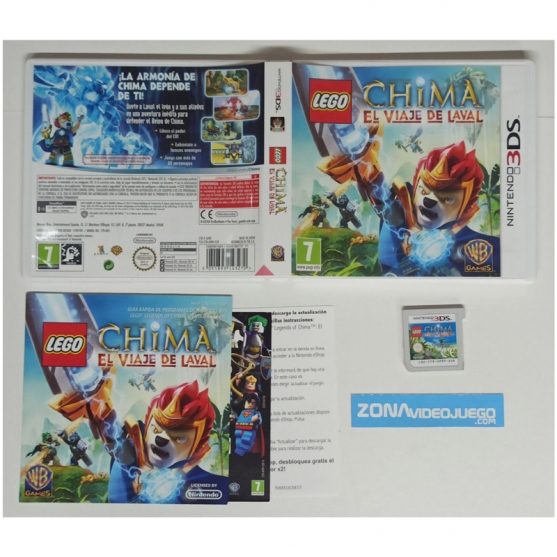Lego Legends of Chima El Viaje de Laval, Nintendo 3Ds, Pal-Esp